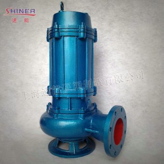 大型無堵塞污水泵